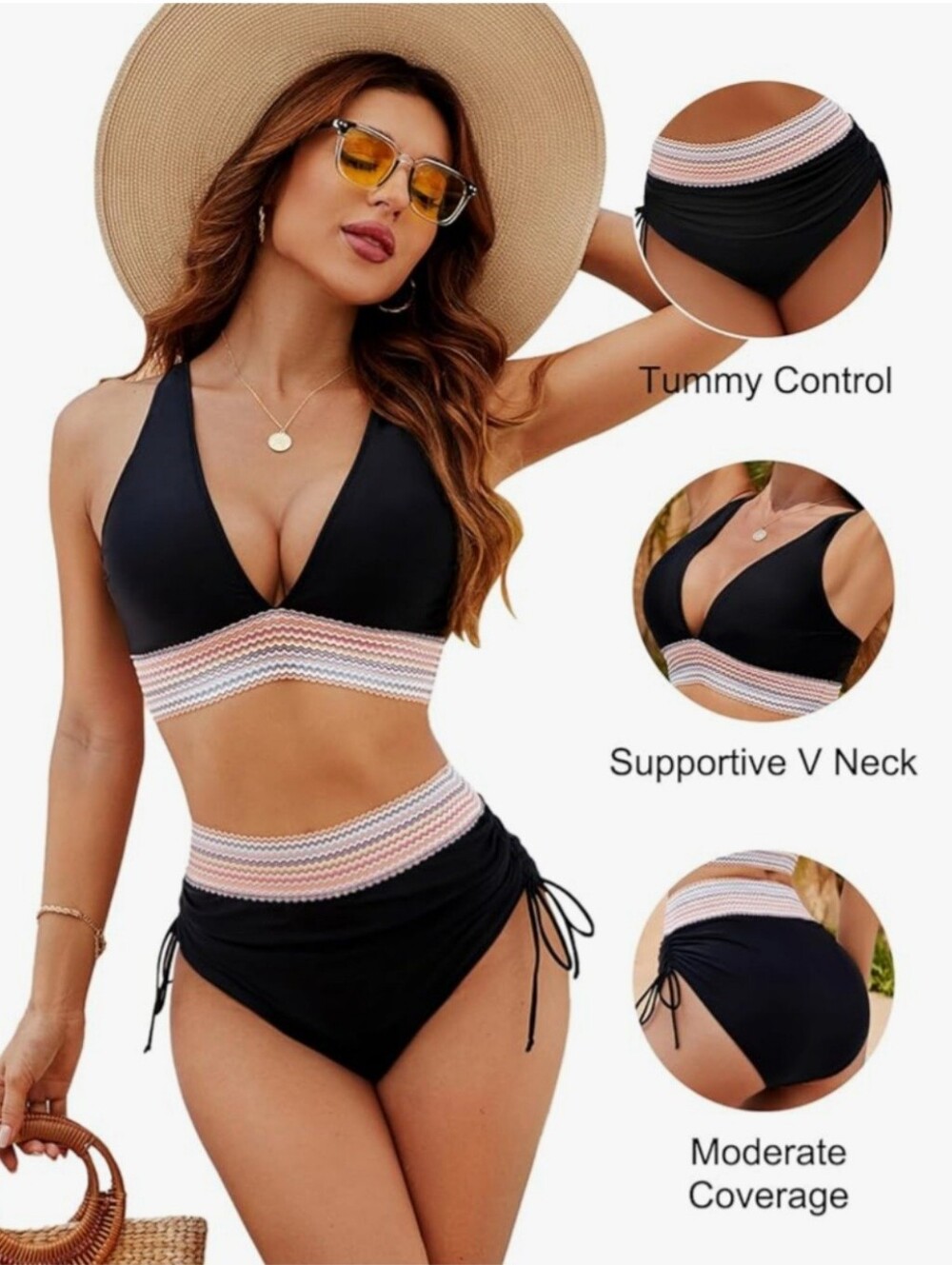 Blooming Jelly Hgh Waisted Bikini